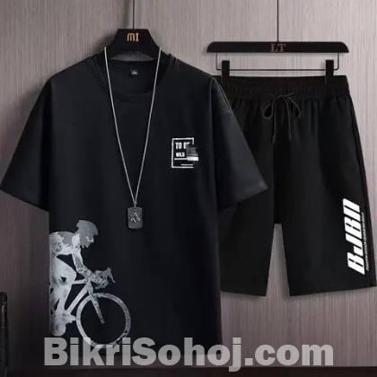 Combo Half T-Shirt And 3 Quarter Pants